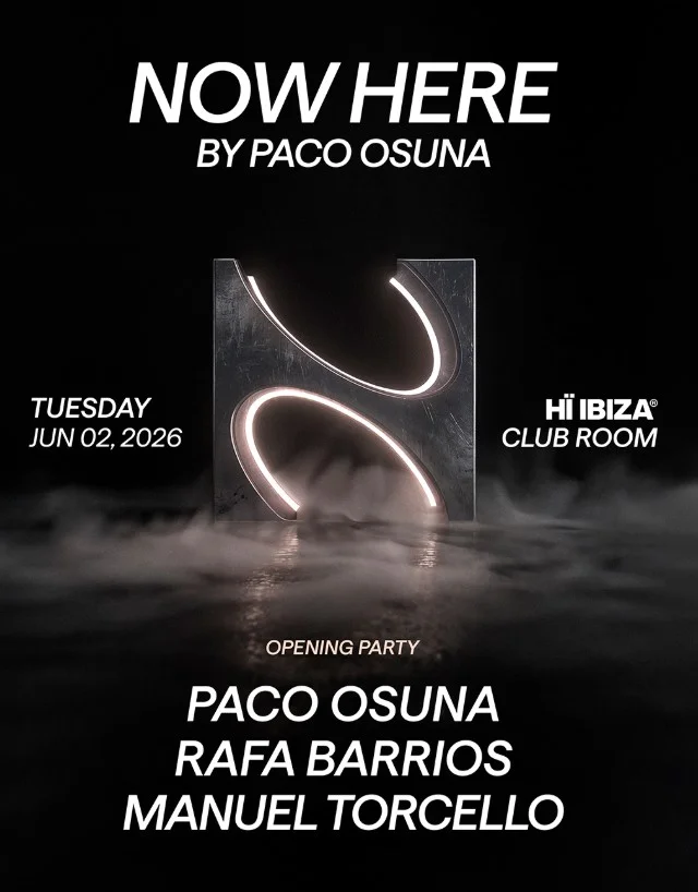 Destacado: Paco Osuna inaugura su quinta temporada en Hi Ibiza dia 02 de junio 2026
